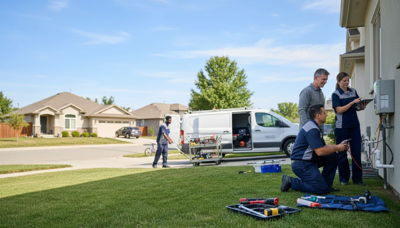 Tankless water heater service in Batavia, OH